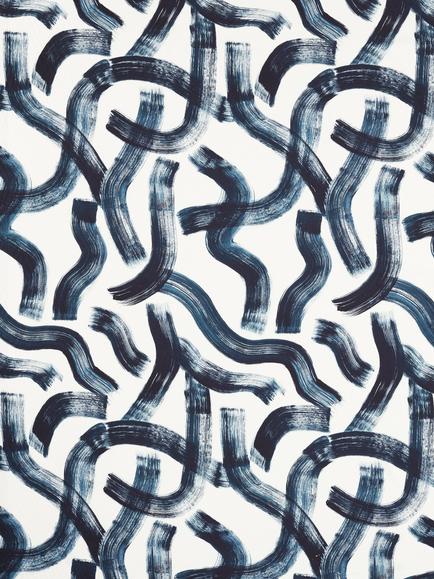 Clarke & Clarke Malevich Furnishing Fabric, Ink