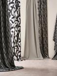 Clarke & Clarke Malevich Furnishing Fabric, Noir