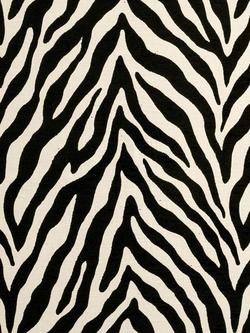 Clarke & Clarke Zehraya Furnishing Fabric, Noir, Noir