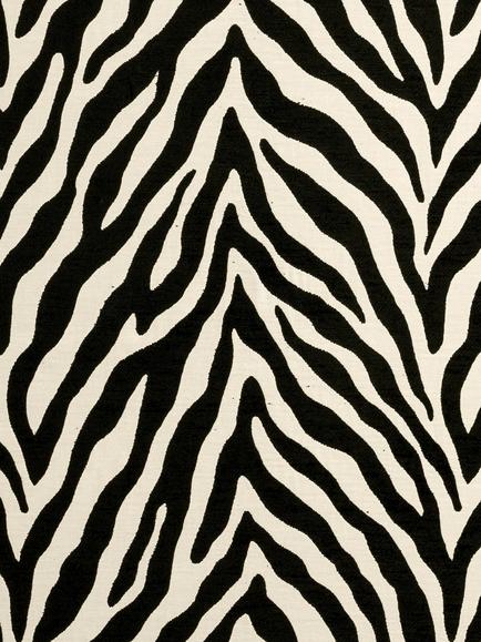 Clarke & Clarke Zehraya Furnishing Fabric, Noir, Noir