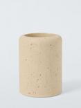 John Lewis Stone Effect Bathroom Tumbler, Natural