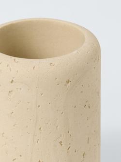 John Lewis Stone Effect Bathroom Tumbler, Natural - view 2, 