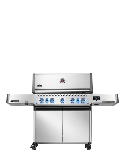 Napoleon Prestige 665 Stainless Steel Smart Connected 7-Burner Gas BBQ, Stainless Steel