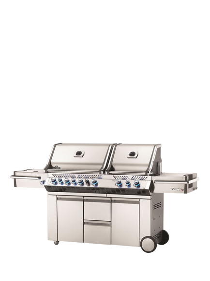 Napoleon Prestige Pro 825 Stainless Steel 10-Burner Gas BBQ, Stainless Steel