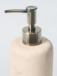 John Lewis Stone Effect Soap Dispenser, Natural