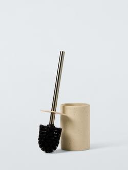 John Lewis Stone Effect Toilet Brush, Natural - view 2, 