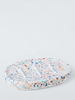 John Lewis Terrazzo Soap Dish, Multi, 