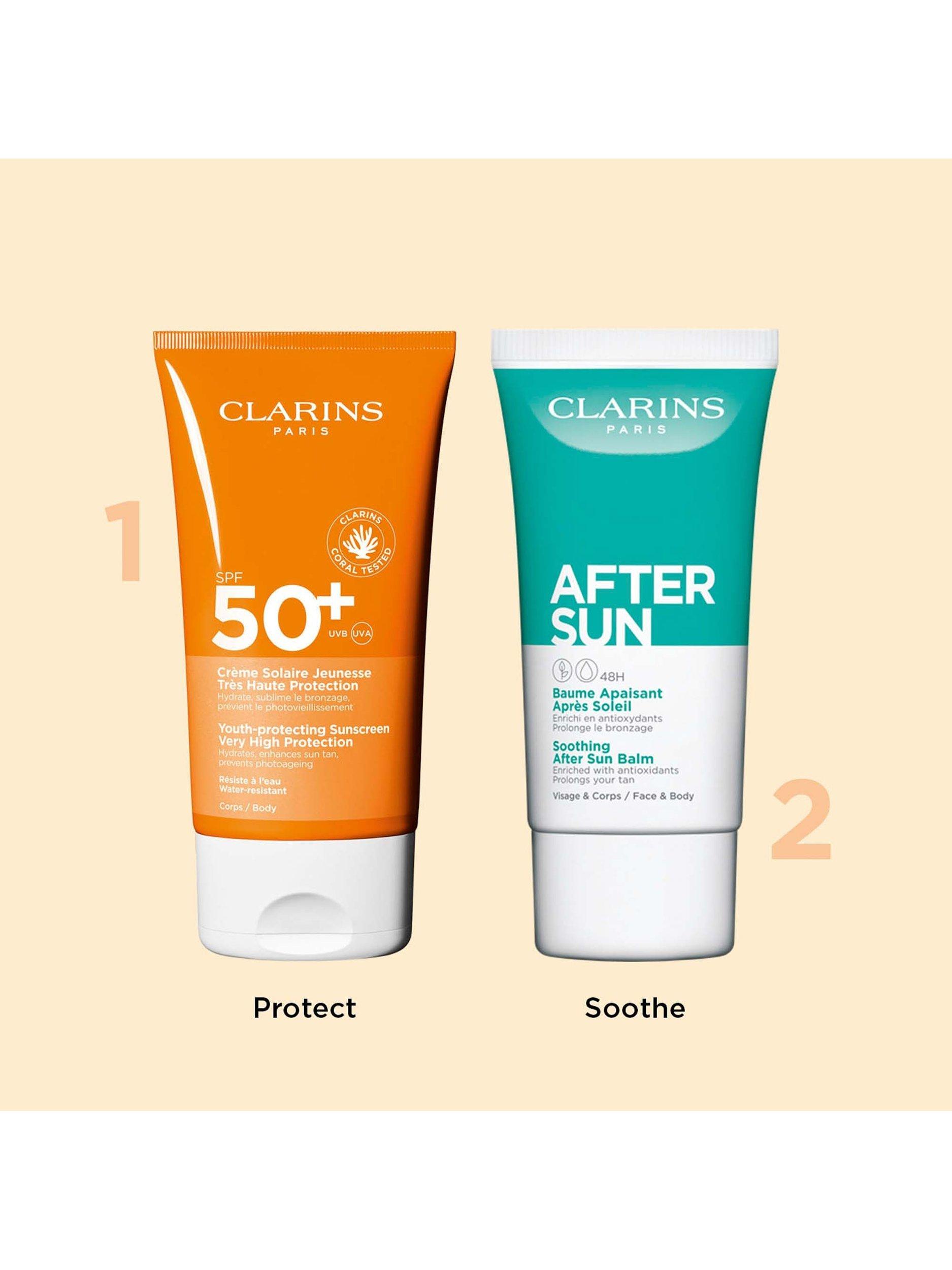 Product image 6 of 7, which shows Clarins Sun Care Cream for Body SPF 50+, 150ml