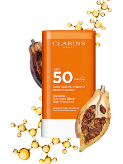 Clarins Invisible Sun Care Stick SPF 50, 17g - view 2, 