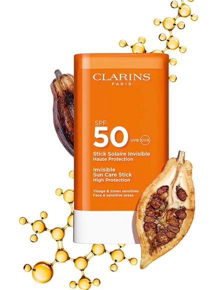 Clarins Invisible Sun Care Stick SPF 50, 17g - view 2, 