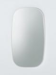 John Lewis Bevelled Soft Cube Bathroom Mirror, Rectangular