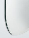 John Lewis Bevelled Soft Cube Bathroom Mirror, Rectangular