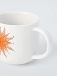 John Lewis Fleur Sun Fine China Mug, 350ml, White