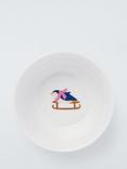 John Lewis Kids' Penguin Porcelain Bowl, 12.6cm, Multi
