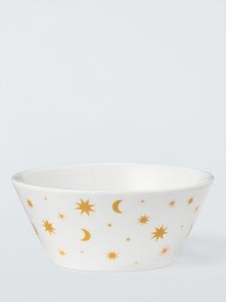John Lewis Kids' Halloween Mouse Porcelain Bowl, 12.6cm, White, White