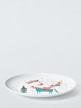 John Lewis Kids' Christmas Jester Elf Porcelain Plate, 20.3cm