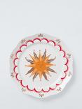 John Lewis Fleur Sun Fine China Side Plate, 19.6cm, White