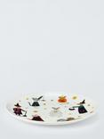John Lewis Kids' Halloween Mouse Porcelain Plate, 20.3cm, White