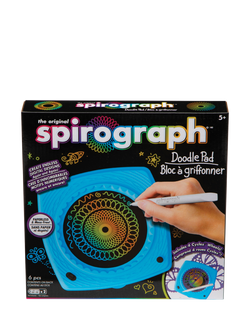 Vivid Spirograph Doodle Pad, Multi