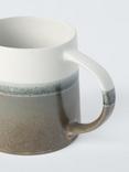 John Lewis Farmhouse Dipped Glaze Stoneware Mug, 420ml, Green