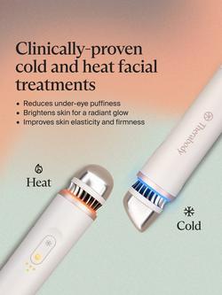 TheraFace Depuffing Wand by Therabody - view 2, White