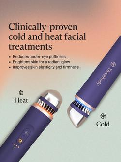 TheraFace Depuffing Wand by Therabody - view 2, Indigo