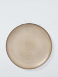 John Lewis Farmhouse Stoneware Coupe Dinner Plate, 27cm, Sand