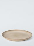 John Lewis Farmhouse Stoneware Coupe Dinner Plate, 27cm, Sand