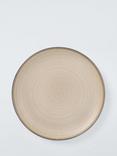 John Lewis Farmhouse Stoneware Coupe Side Plate, 21.5cm, Sand