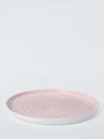 John Lewis Granite Stoneware Dinner Plate, 27cm, Pink