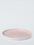 John Lewis Granite Stoneware Side Plate, 21.5cm, Pink