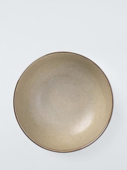 John Lewis Farmhouse Stoneware Cereal Bowl, 16cm, Sand - view 2, 