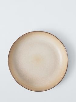 John Lewis Farmhouse Stoneware Pasta Bowl, 21cm, Sand - view 2, 