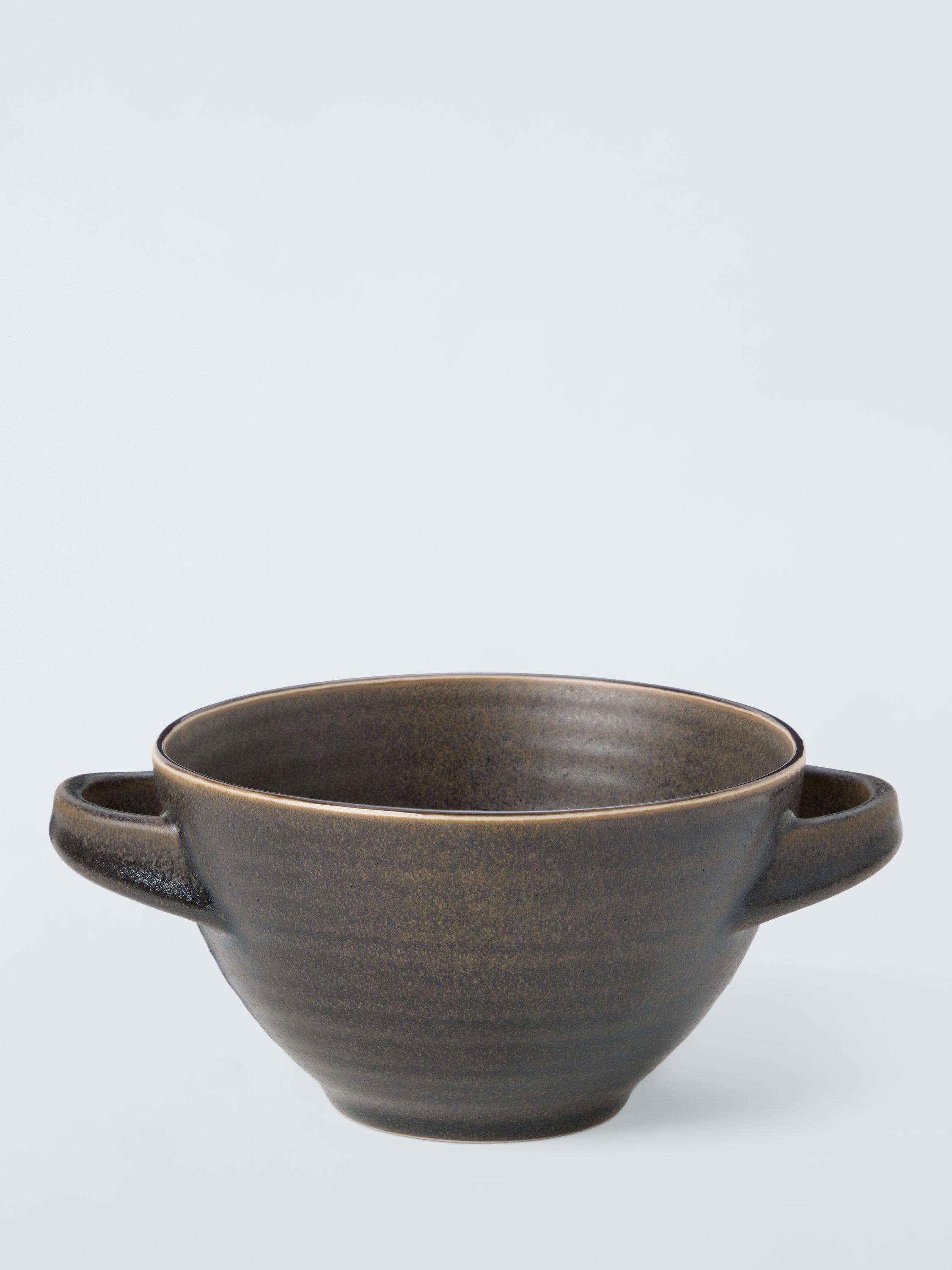 John Lewis Farmhouse Stoneware Soup Bowl, 16cm