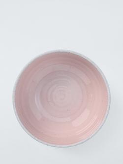 John Lewis Granite Stoneware Cereal Bowl, 16cm, Pink - view 2, 