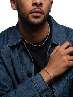 Dower & Hall Signature Bracelet, Silver - view 2, Silver