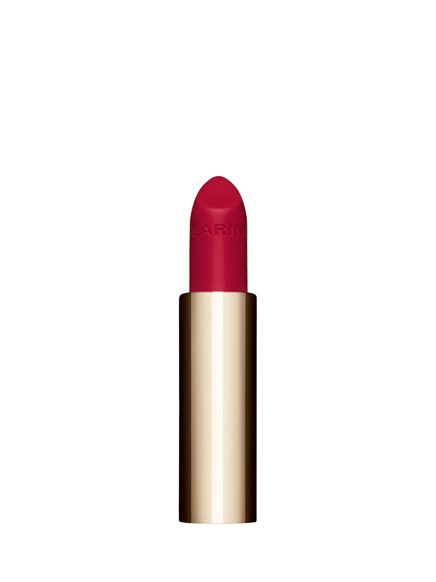 Product image 1 of 10, which shows Clarins Joli Rouge Velvet Lipstick Refill, 742 Joli Rouge