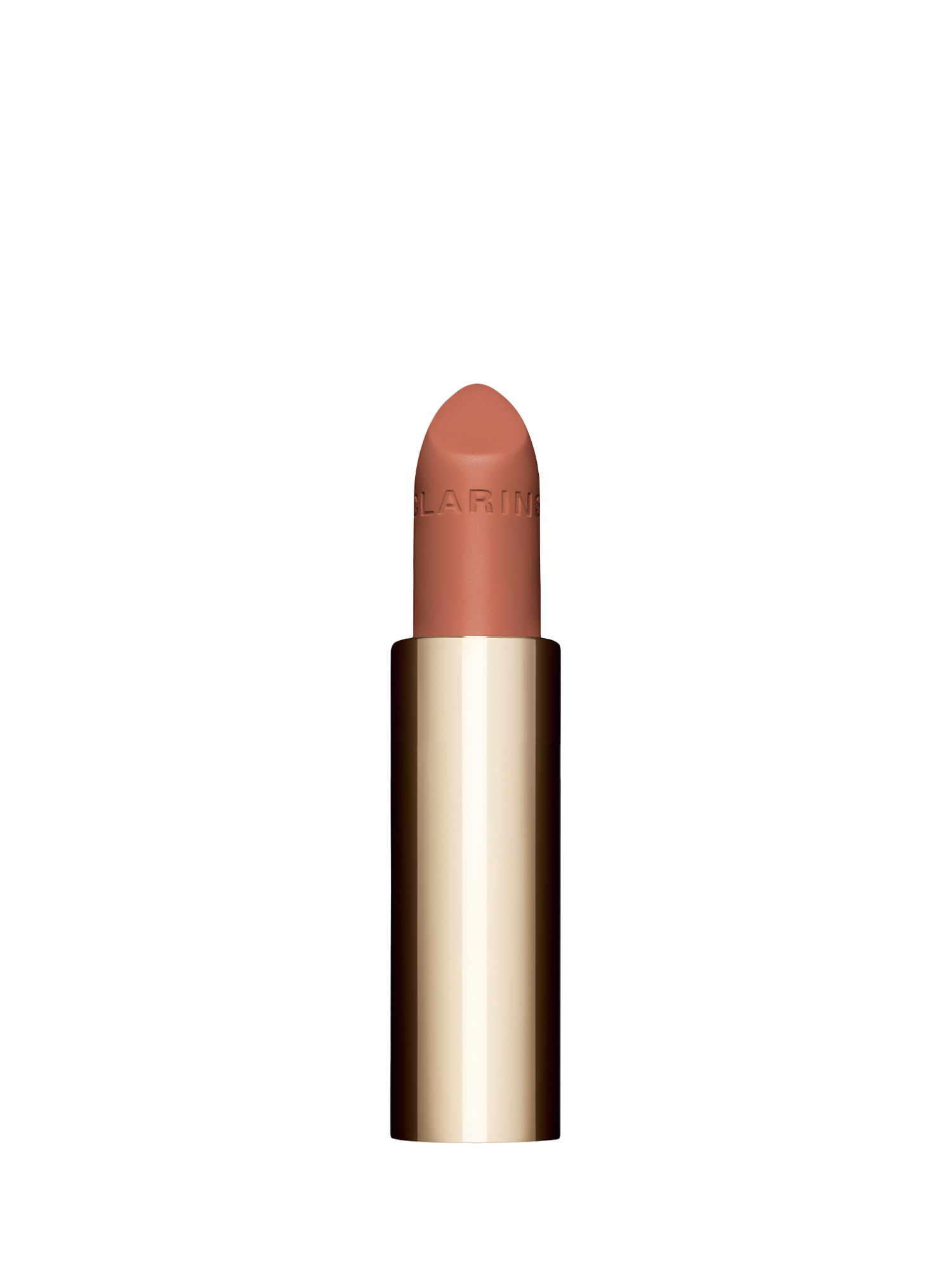 Product image 1 of 10, which shows Clarins Joli Rouge Velvet Lipstick Refill, 783 Almond Nude
