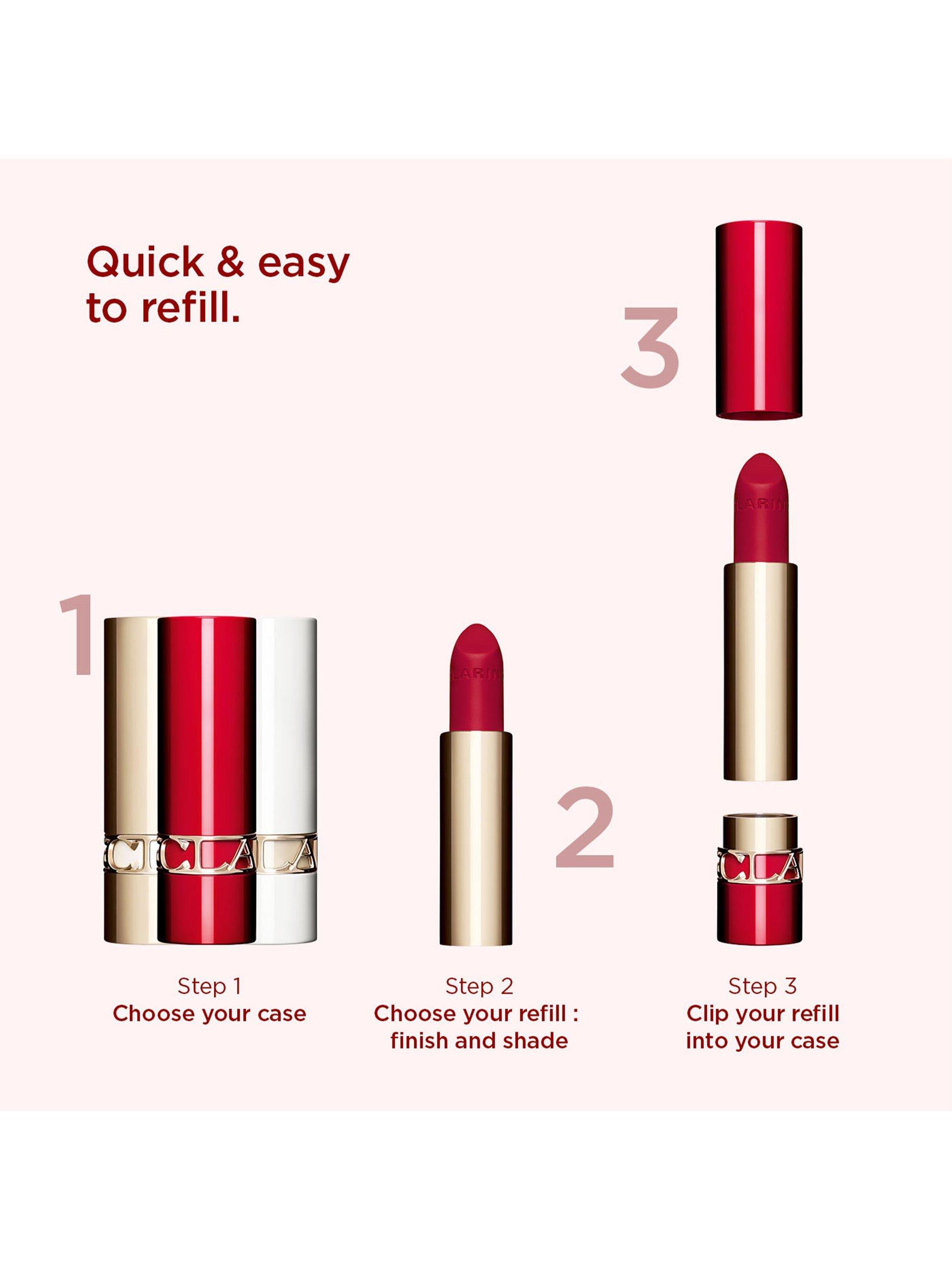 Product image 8 of 10, which shows Clarins Joli Rouge Velvet Lipstick Refill, 783 Almond Nude