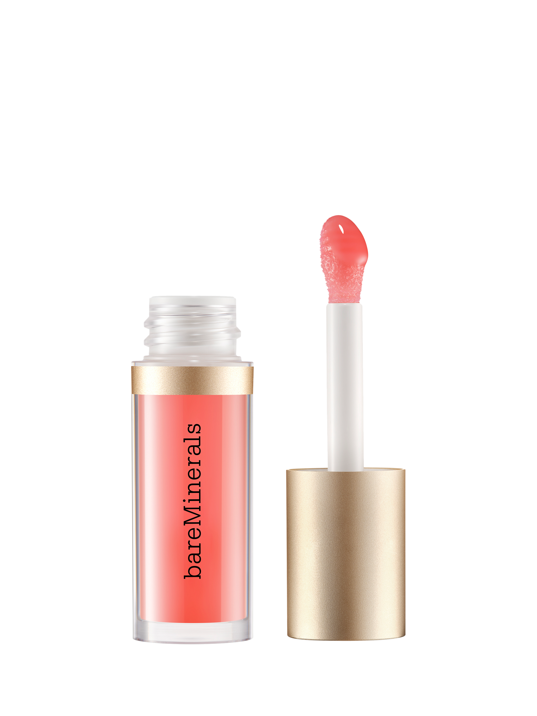 Product image 1 of 8, which shows bareMinerals Nourishing Lip Oil, Charm