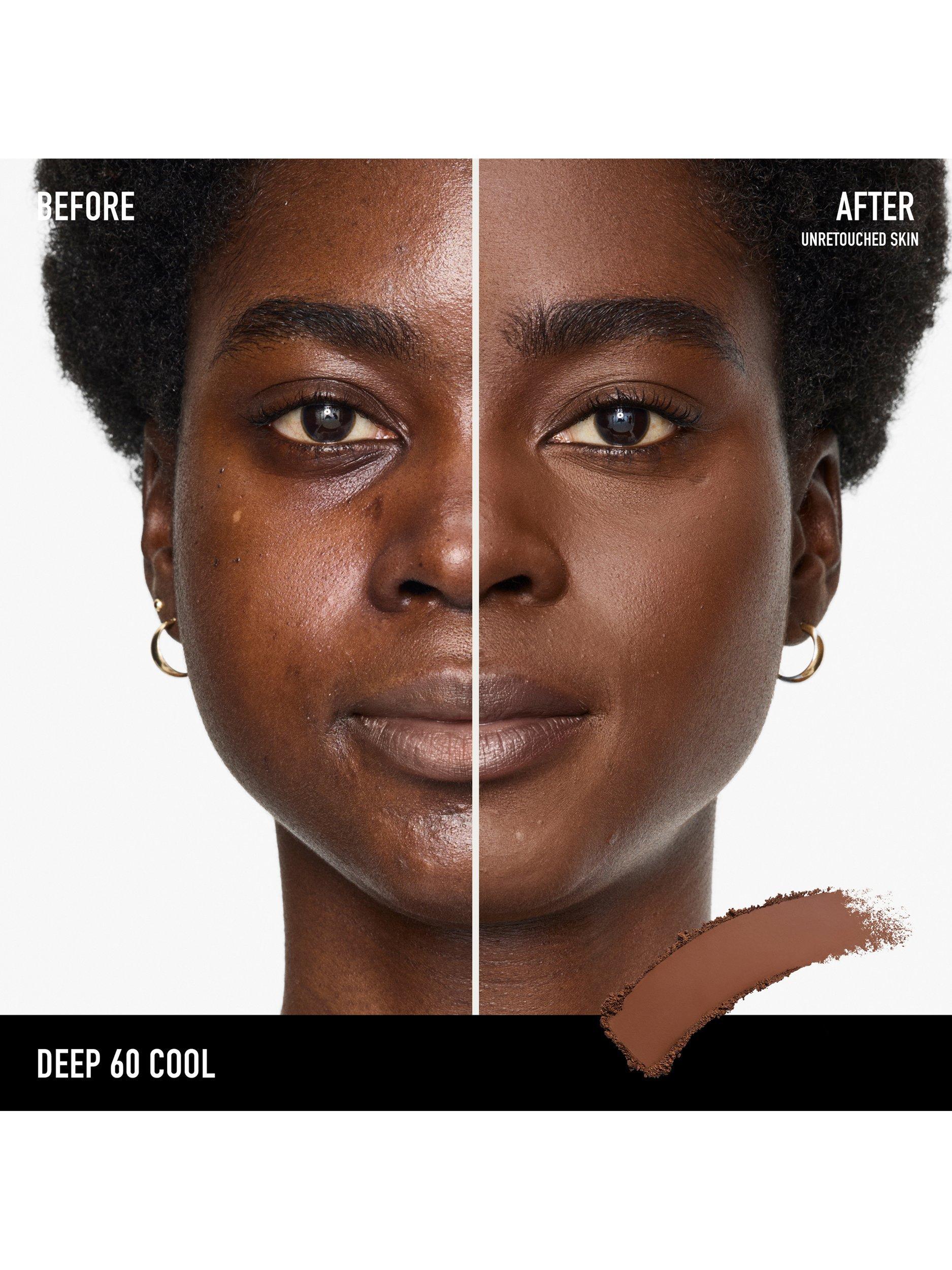 Product image 3 of 8, which shows bareMinerals BAREPRO™ 24HR Skin-Perfecting Powder Foundation, Deep 60 Cool