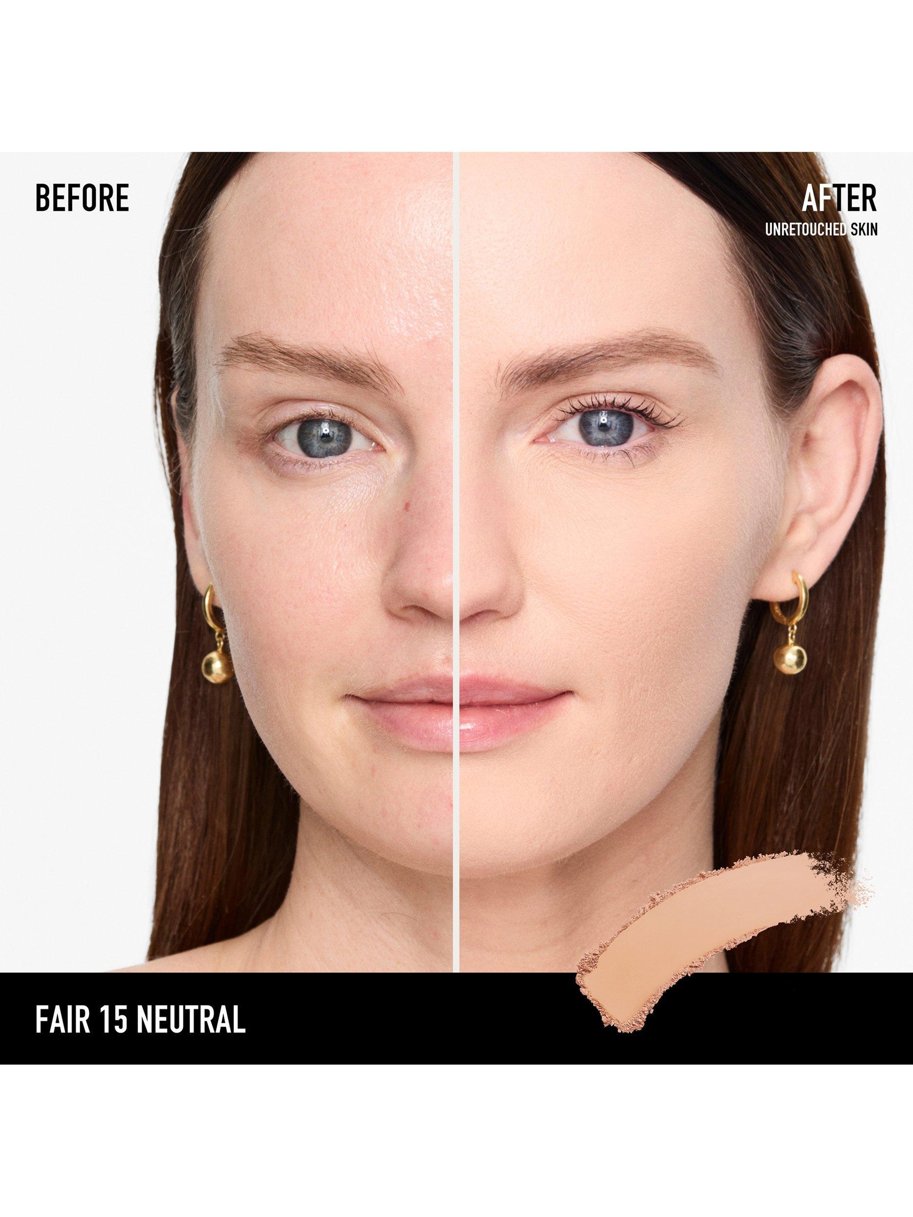 Product image 3 of 8, which shows bareMinerals BAREPRO™ 24HR Skin-Perfecting Powder Foundation, Fair 15 Neutral