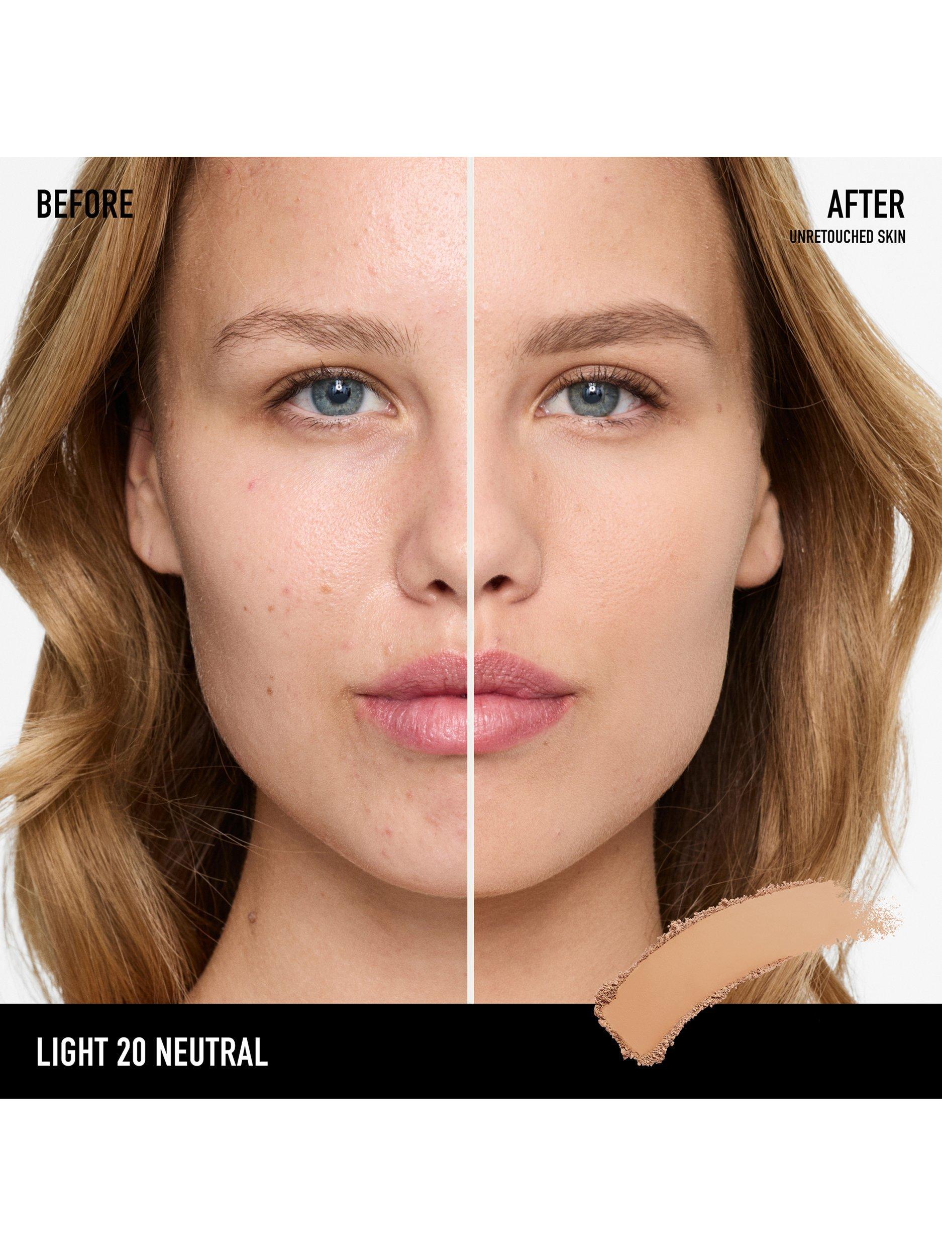 Product image 3 of 8, which shows bareMinerals BAREPRO™ 24HR Skin-Perfecting Powder Foundation, Light 20 Neutral