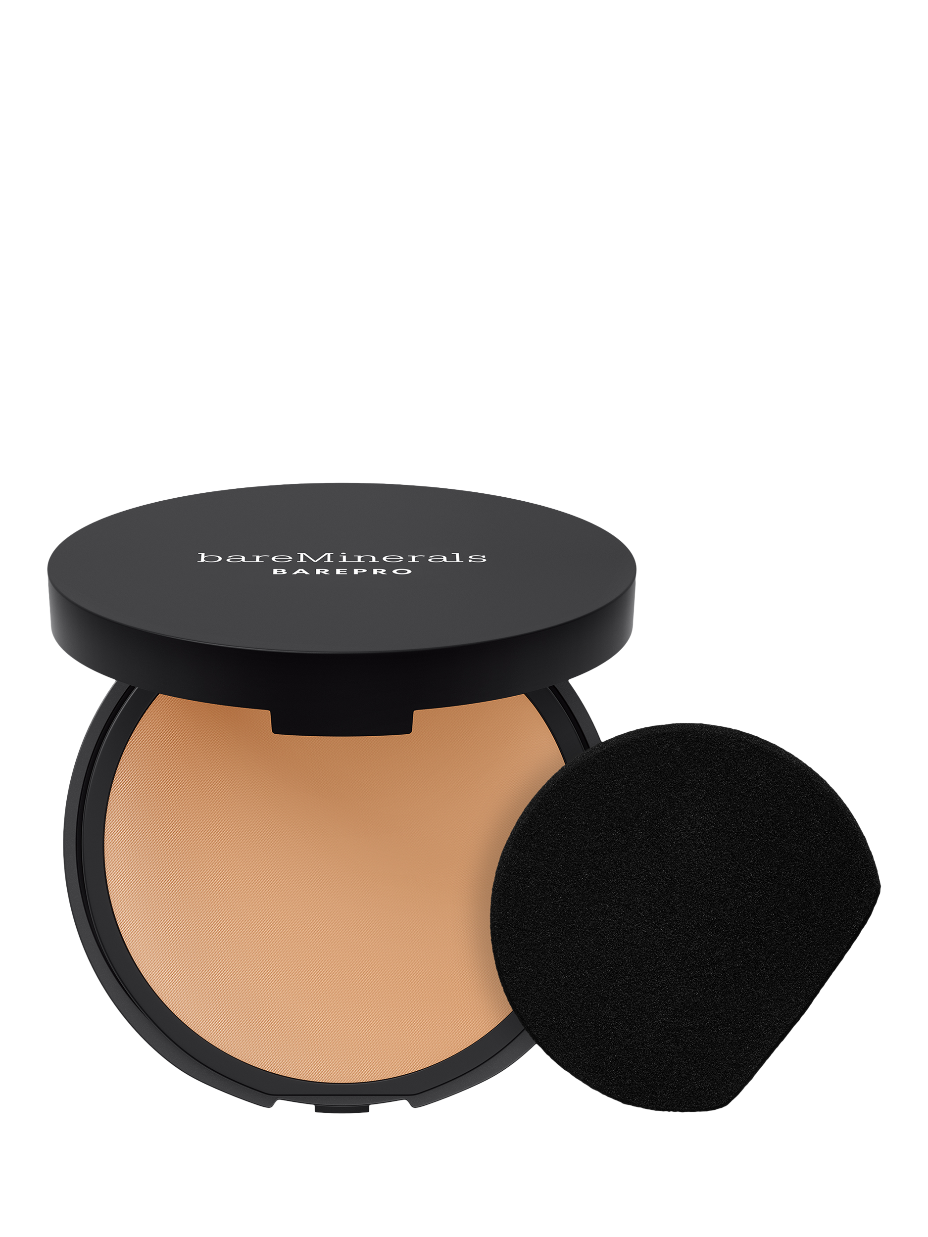 Product image 1 of 8, which shows bareMinerals BAREPRO™ 24HR Skin-Perfecting Powder Foundation, Light 27 Neutral