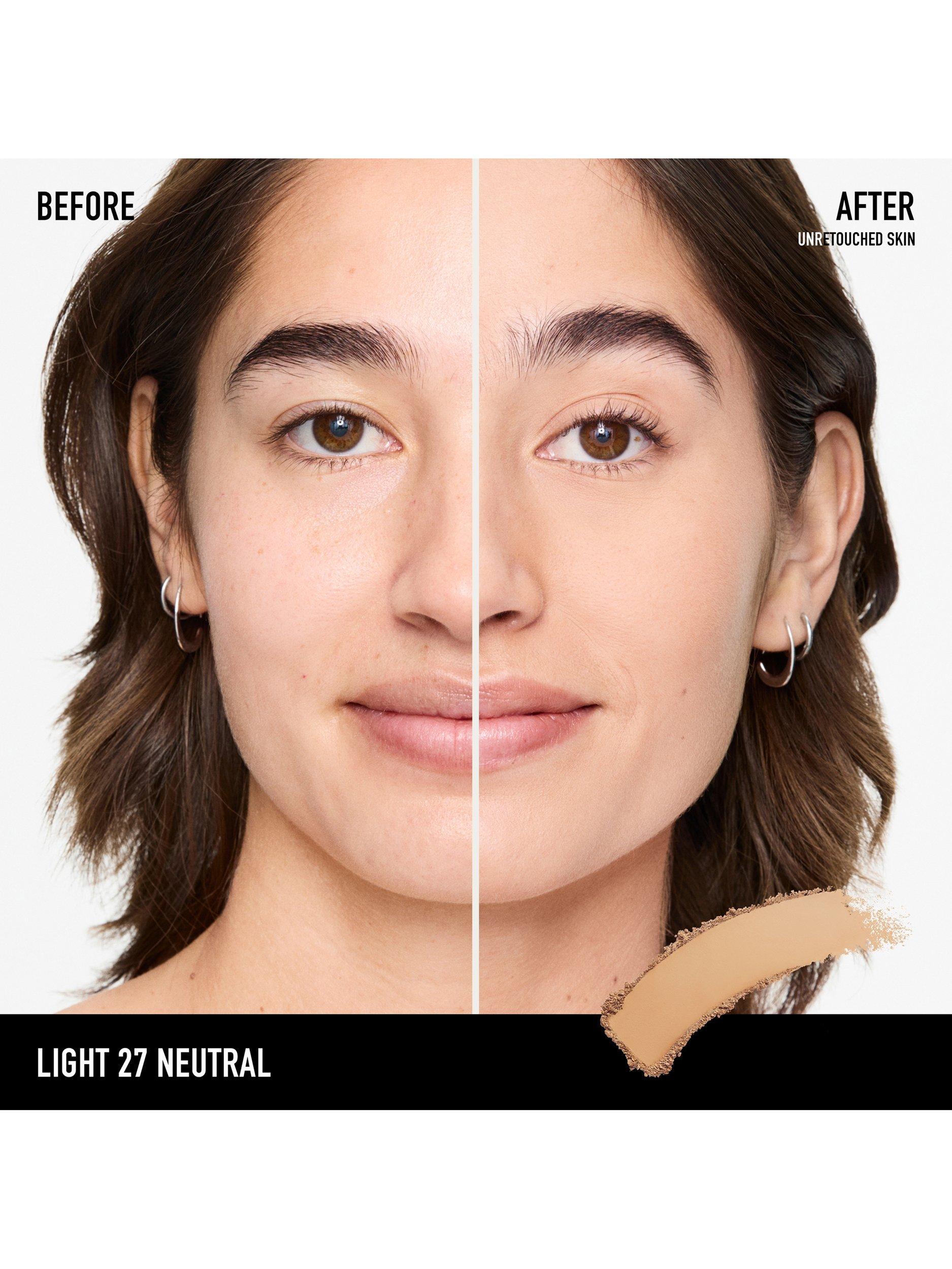 Product image 3 of 8, which shows bareMinerals BAREPRO™ 24HR Skin-Perfecting Powder Foundation, Light 27 Neutral