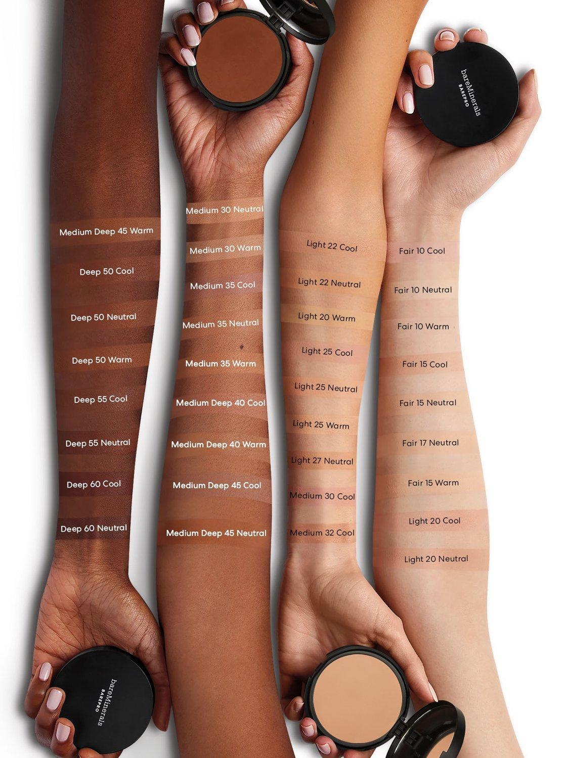 Product image 4 of 8, which shows bareMinerals BAREPRO™ 24HR Skin-Perfecting Powder Foundation, Medium 32 Cool