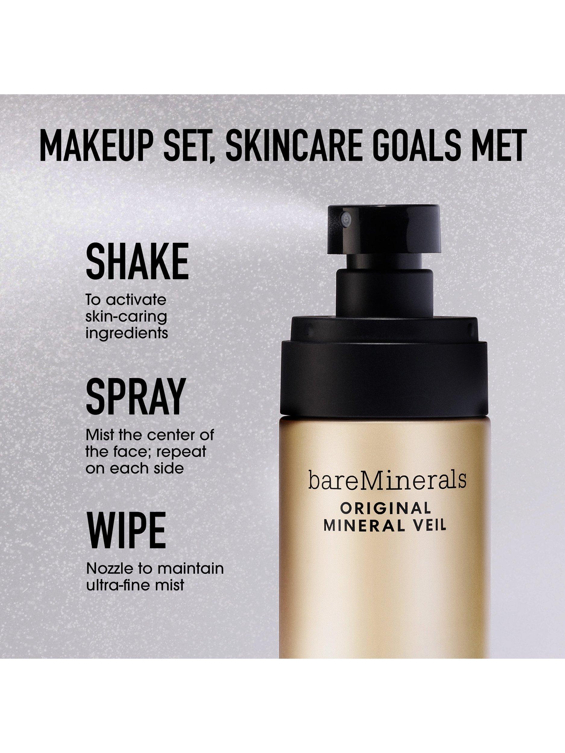 Product image 4 of 8, which shows bareMinerals Original Mineral Veil 24HR Natural Matte Setting Spray, 100ml