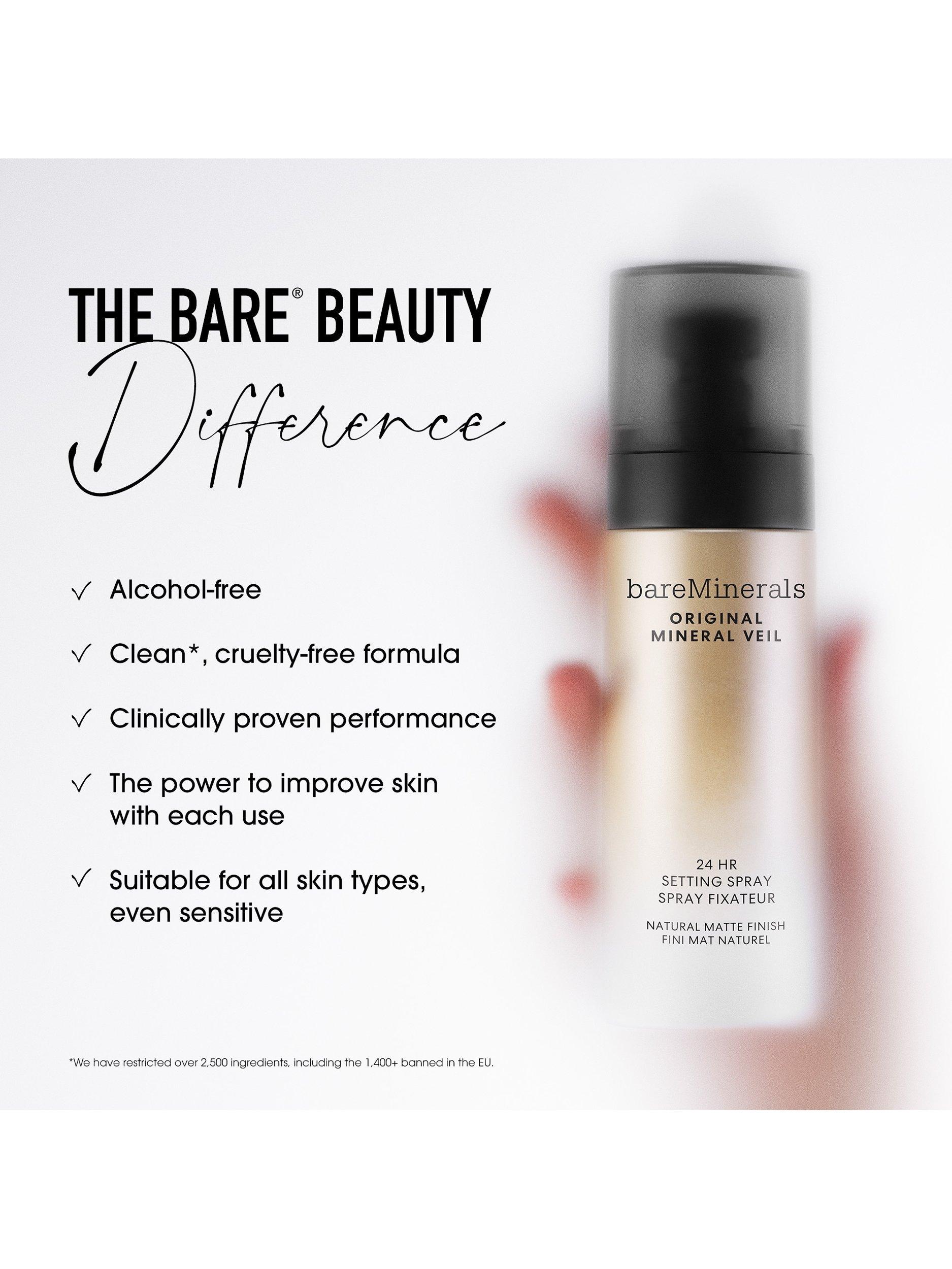 Product image 8 of 8, which shows bareMinerals Original Mineral Veil 24HR Natural Matte Setting Spray, 100ml