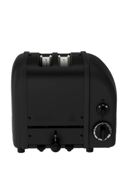 Dualit 2 Slice NewGen Classic Toaster, Stealth Black, Stealth Black