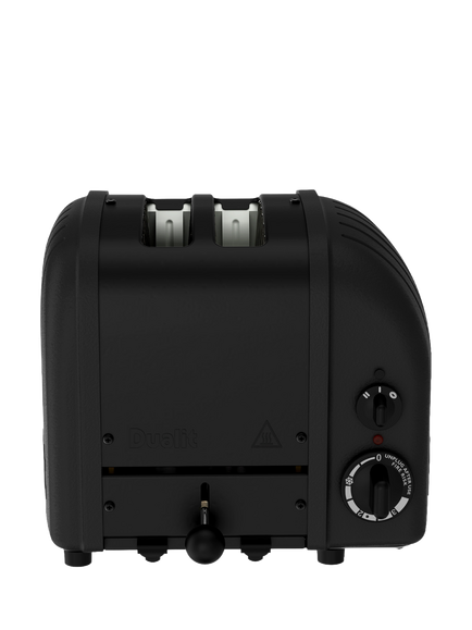 Dualit 2 Slice NewGen Classic Toaster, Stealth Black, Stealth Black